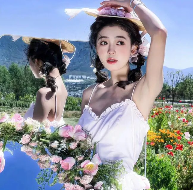 橘衫男子的画像